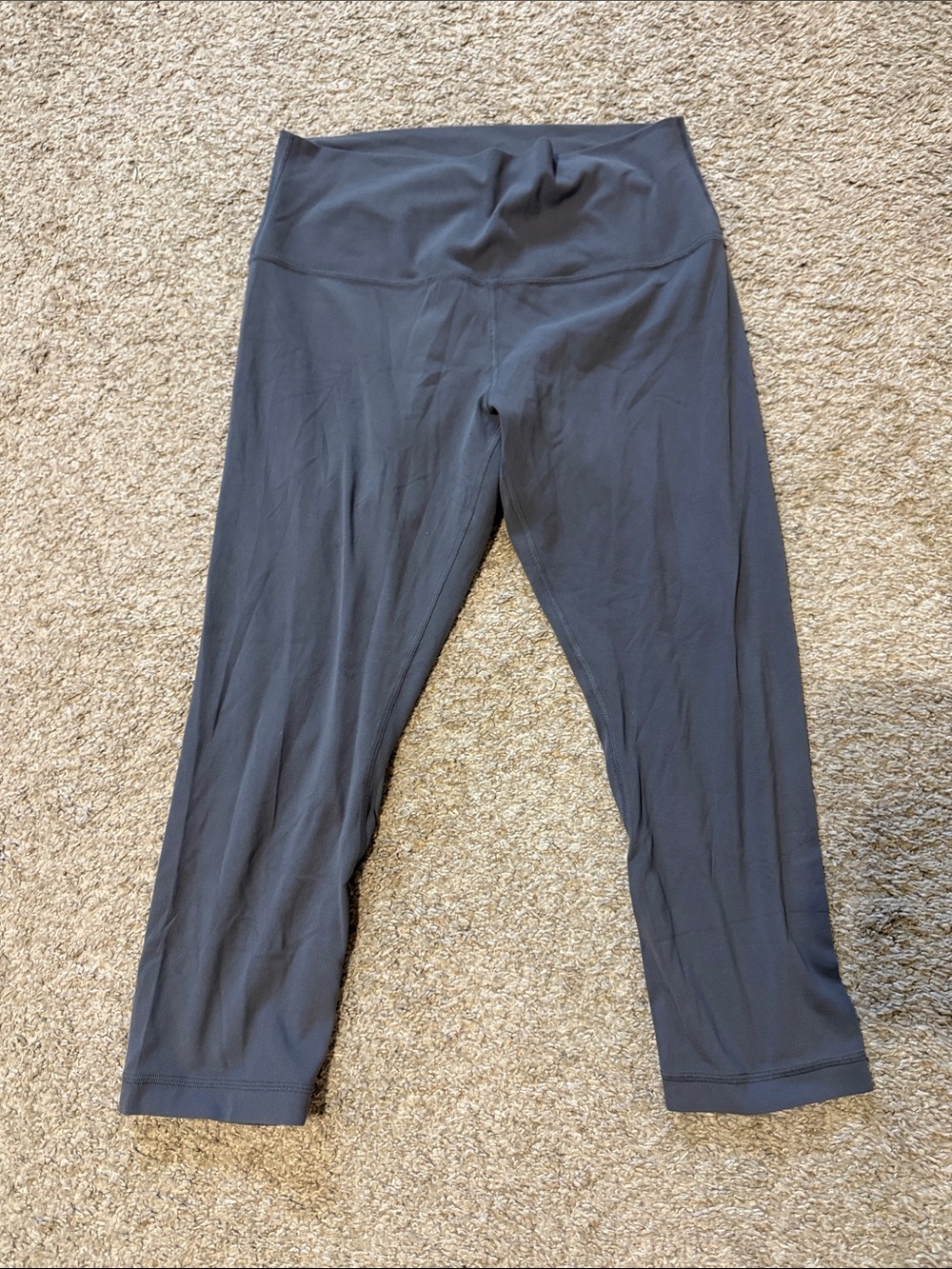 Lululemon cropped leggings, 21 inch inseam